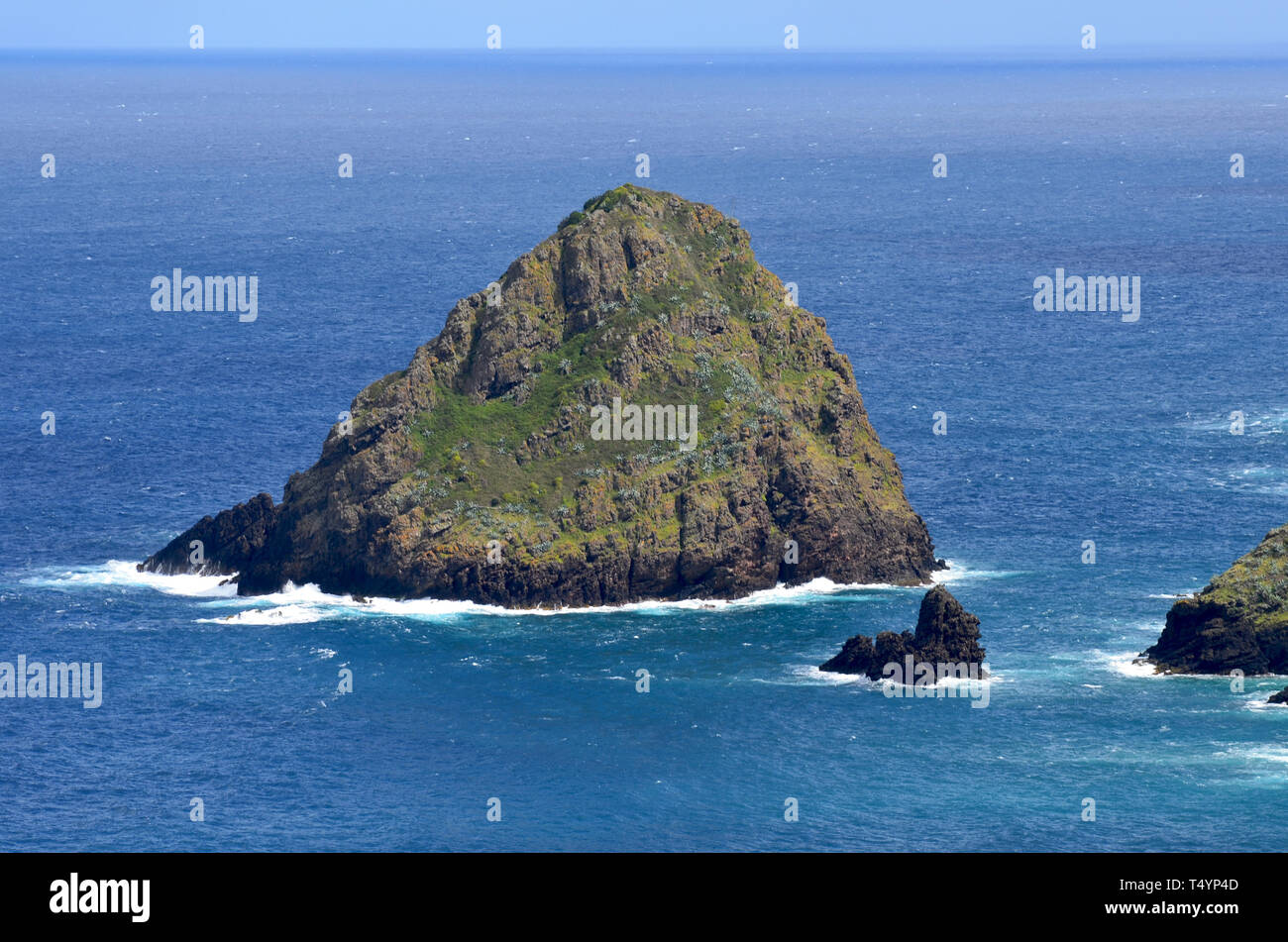 Sao Lourenço Bay, in der östlichen Küste von Santa Maria Island, Azoren Stockfoto