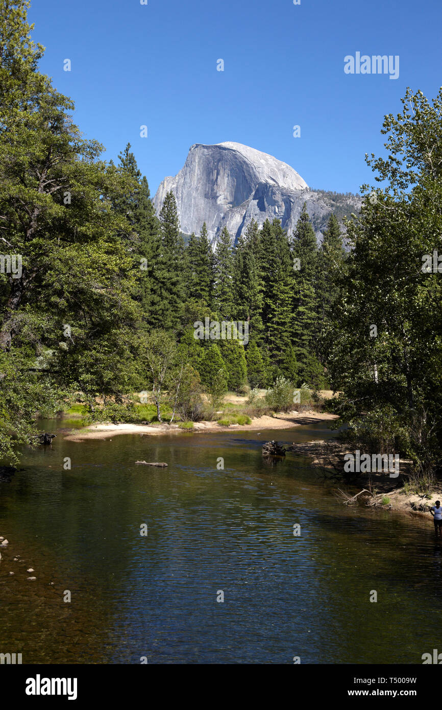 Half Dome, Yosemite National Park, Kalifornien, USA. Stockfoto
