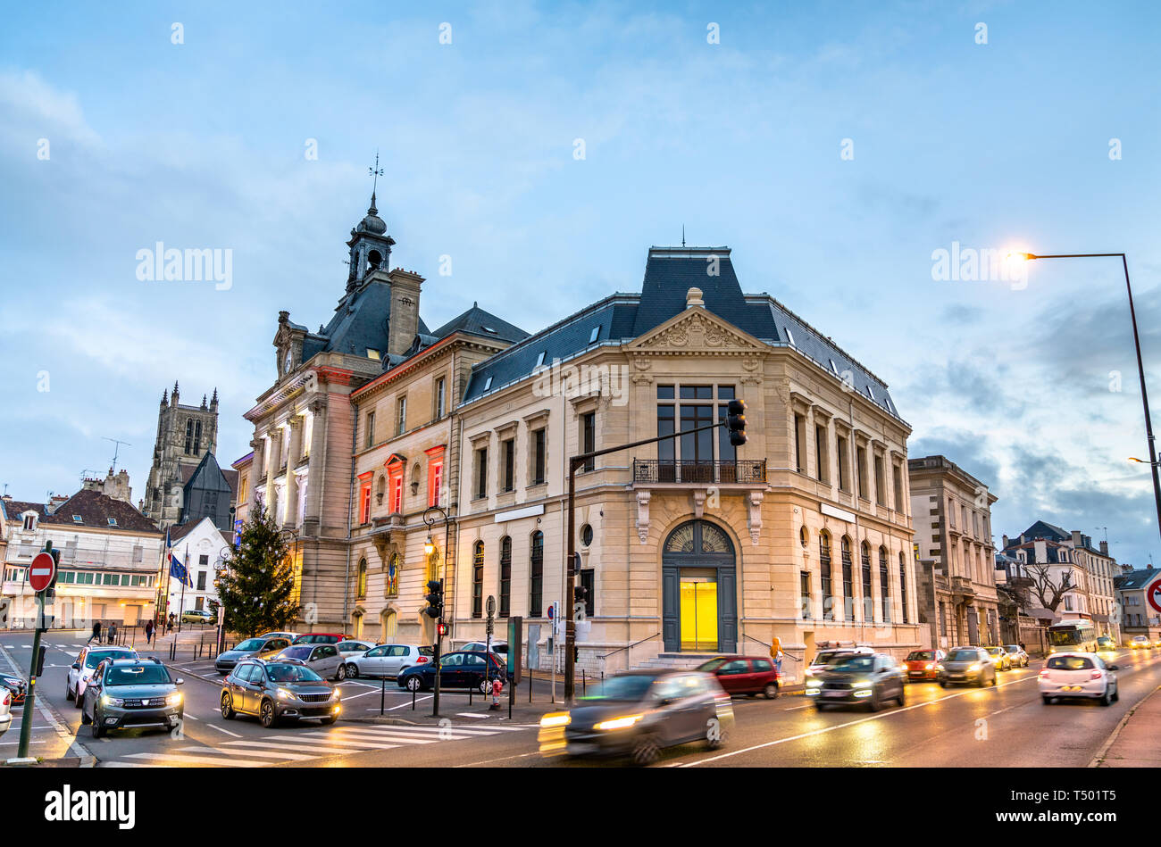 Meaux Rathaus in Frankreich, Paris Region Stockfoto