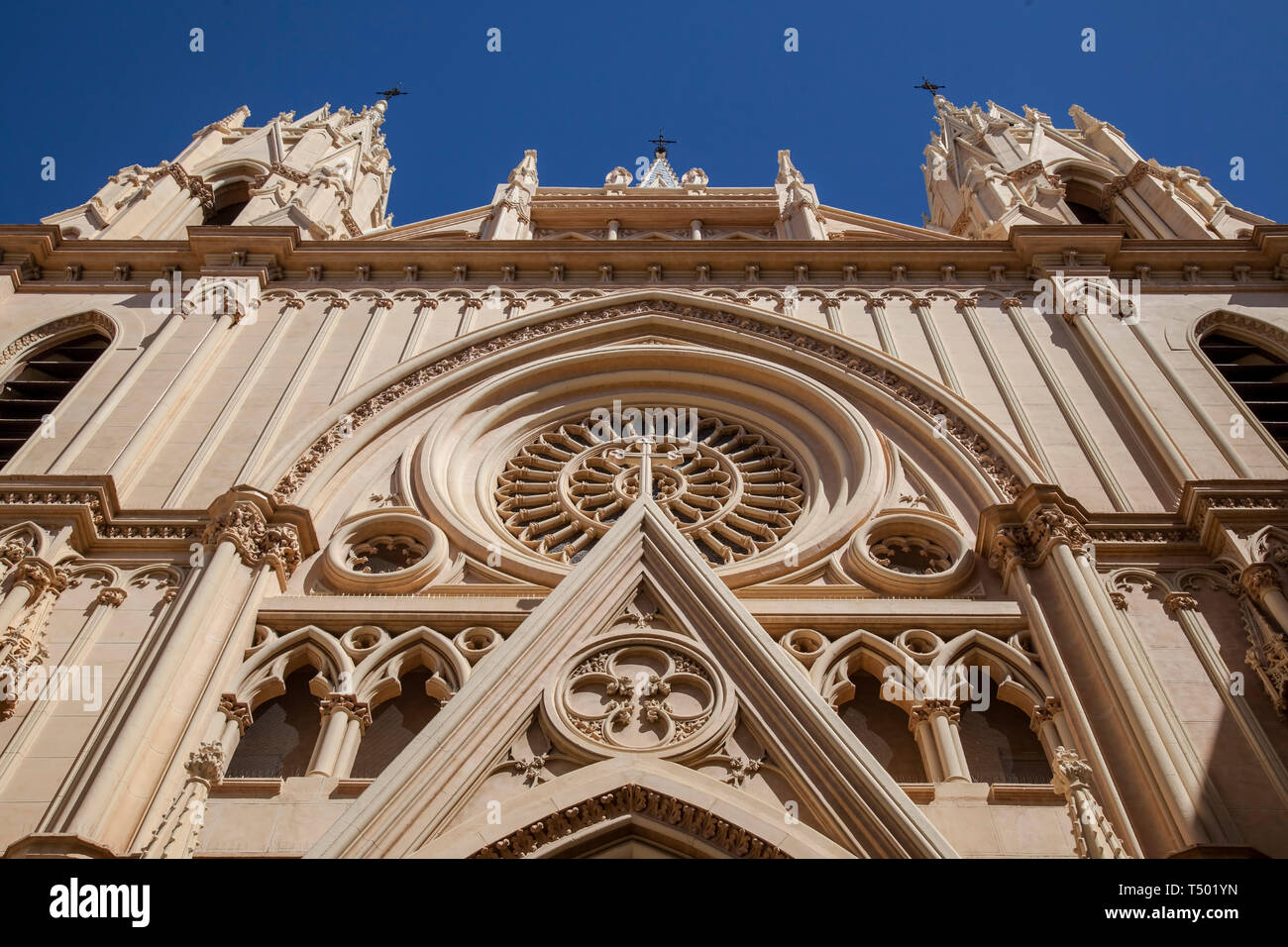 Iglesia del Sagrado Corazon, Malaga Stockfoto