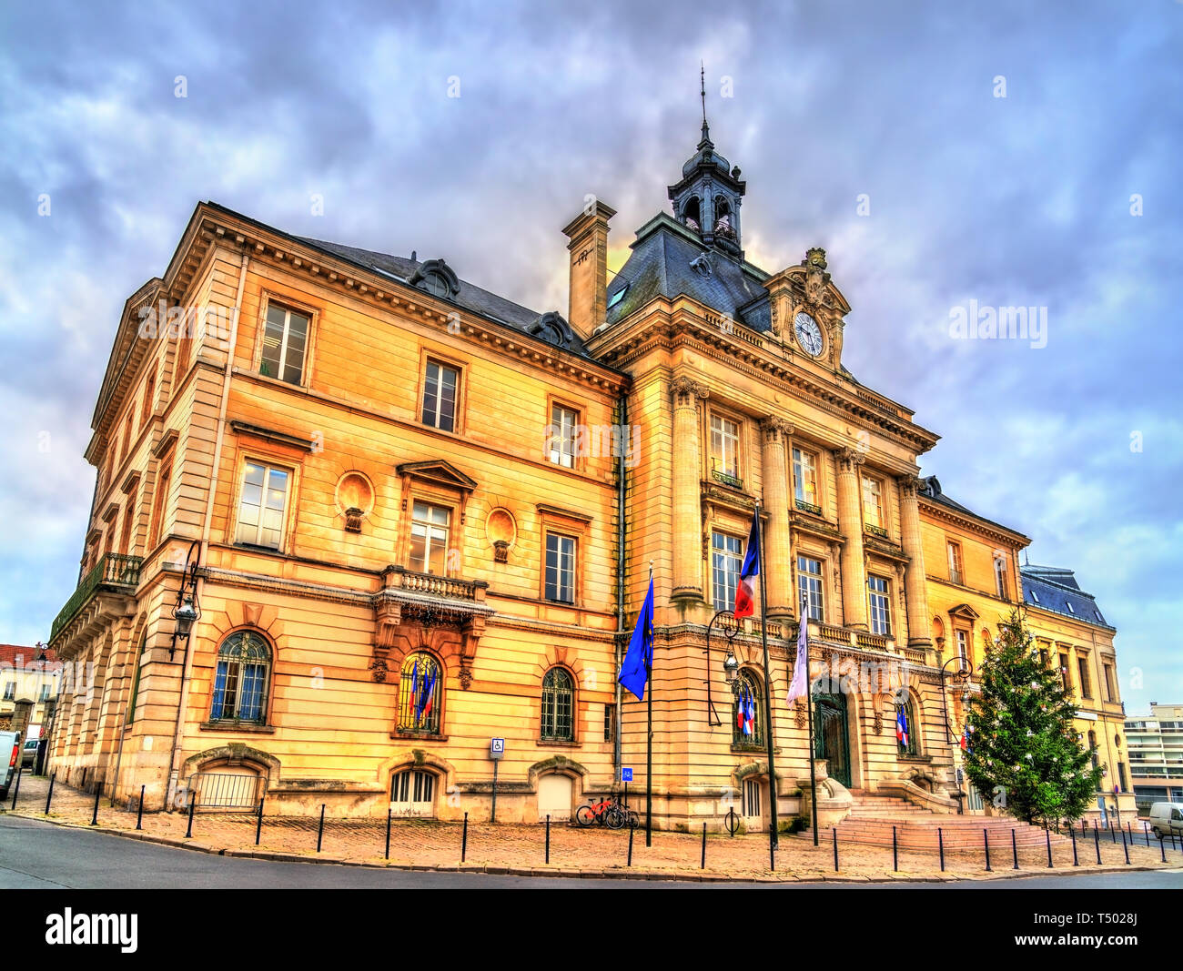 Meaux Rathaus in Frankreich, Paris Region Stockfoto