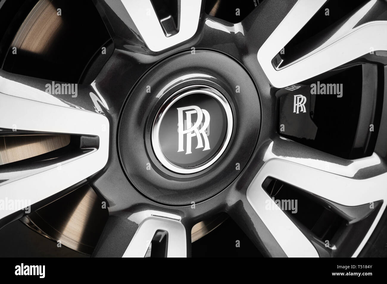 2019 Rolls-Royce Cullinan Stockfoto