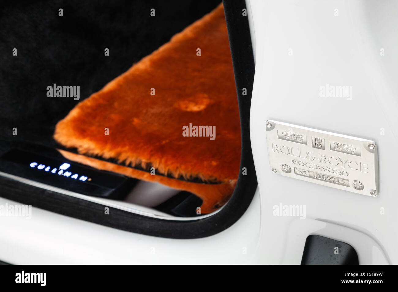 2019 Rolls-Royce Cullinan Stockfoto