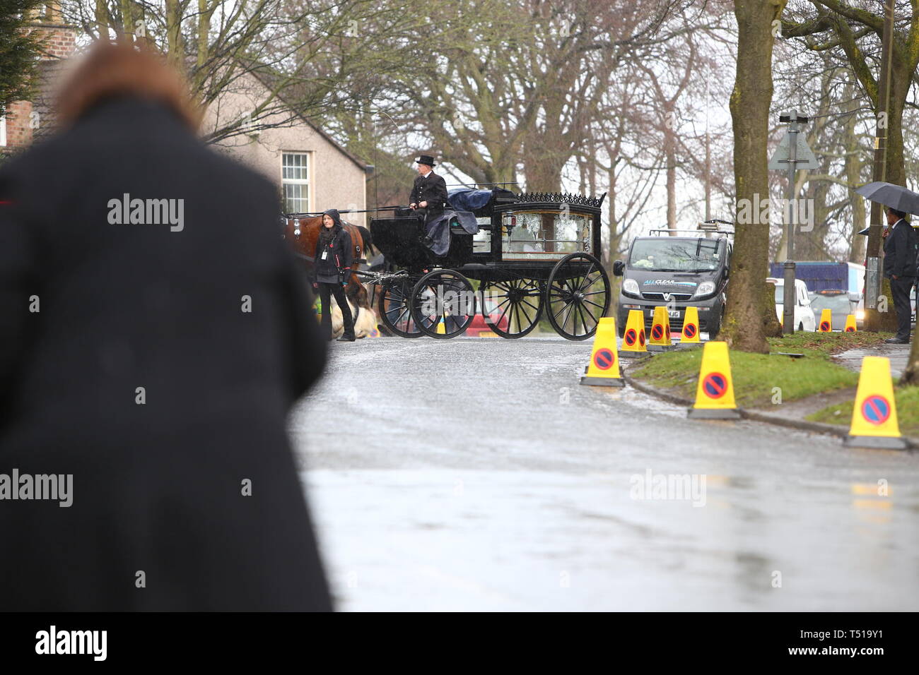 Liverpool, Großbritannien, Schauspieler Ken Dodds Beerdigung in der Stadt credit Ian Fairbrother/Alamy Stockfotos Stockfoto