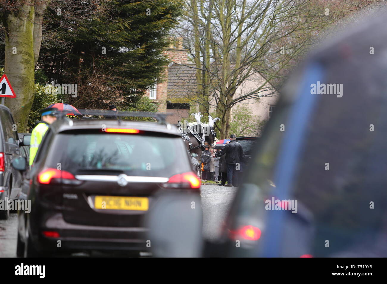 Liverpool, Großbritannien, Schauspieler Ken Dodds Beerdigung in der Stadt credit Ian Fairbrother/Alamy Stockfotos Stockfoto