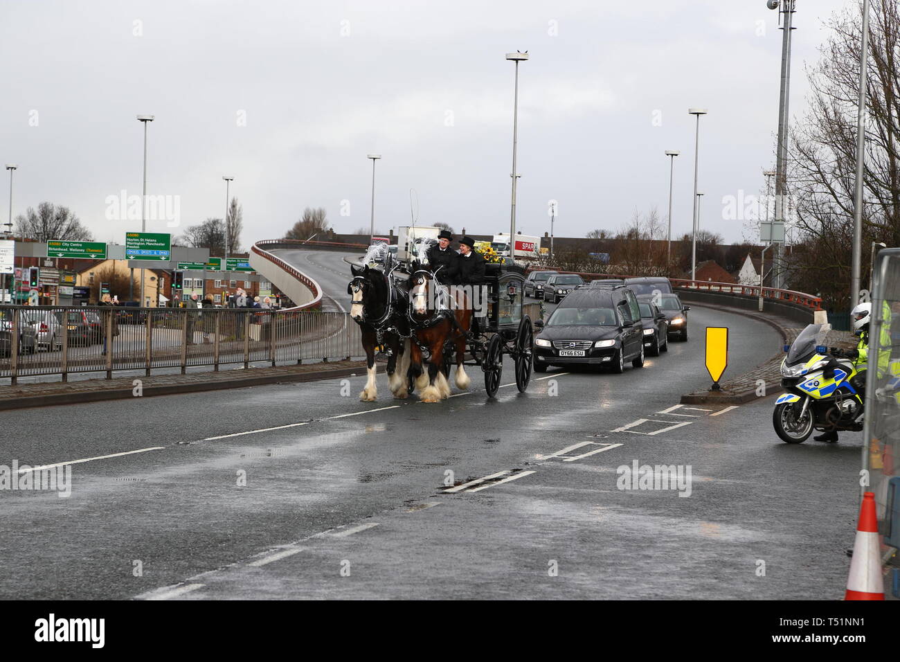 Liverpool, Großbritannien, Schauspieler Ken Dodds Beerdigung in der Stadt credit Ian Fairbrother/Alamy Stockfotos Stockfoto