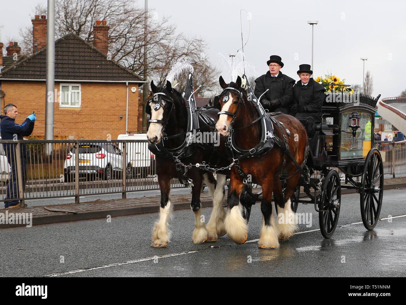 Liverpool, Großbritannien, Schauspieler Ken Dodds Beerdigung in der Stadt credit Ian Fairbrother/Alamy Stockfotos Stockfoto
