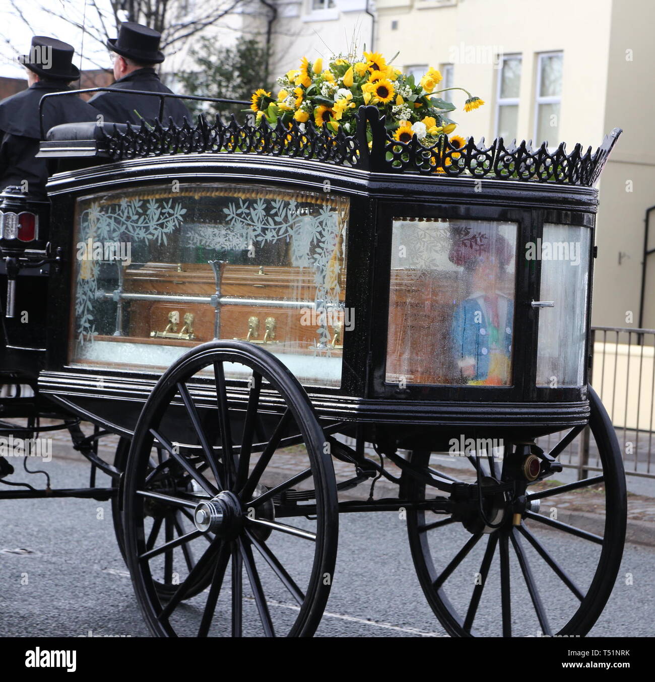 Liverpool, Großbritannien, Schauspieler Ken Dodds Beerdigung in der Stadt credit Ian Fairbrother/Alamy Stockfotos Stockfoto