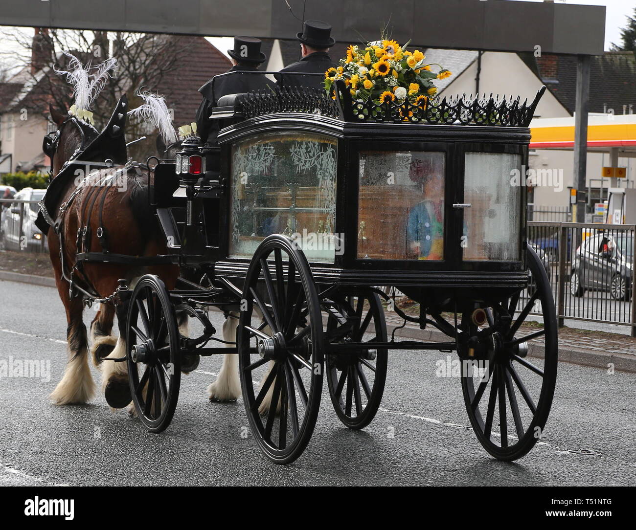 Liverpool, Großbritannien, Schauspieler Ken Dodds Beerdigung in der Stadt credit Ian Fairbrother/Alamy Stockfotos Stockfoto
