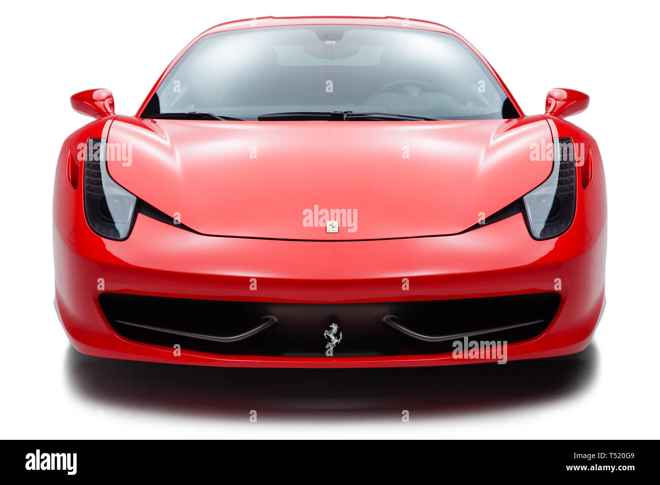 Ferrari 458 Italia Stockfoto