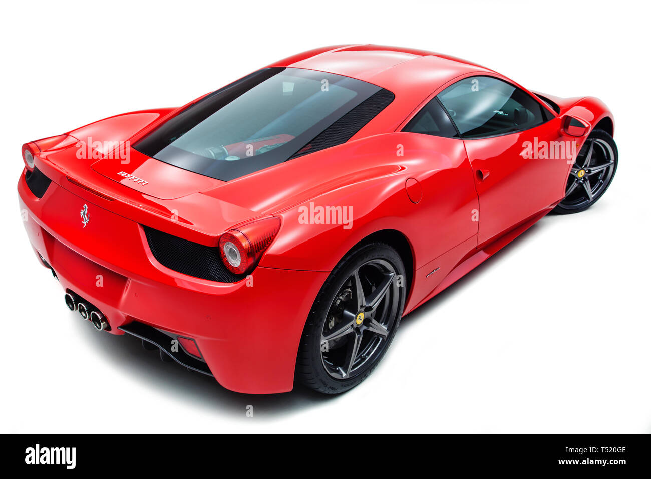 Ferrari 458 Italia Stockfoto