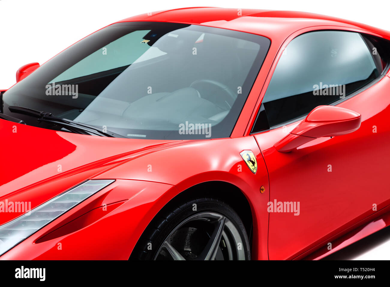 Ferrari 458 Italia Stockfoto