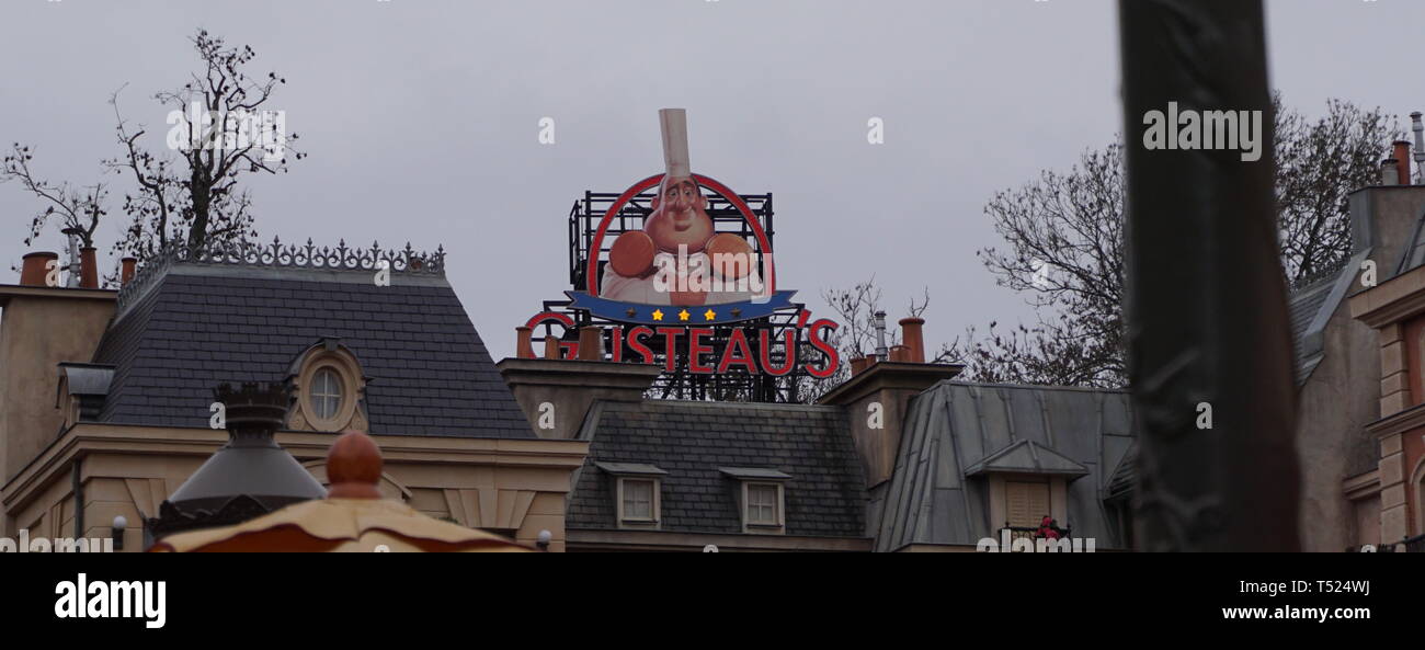 Gusteau's von Disneyland, Paris. Stockfoto