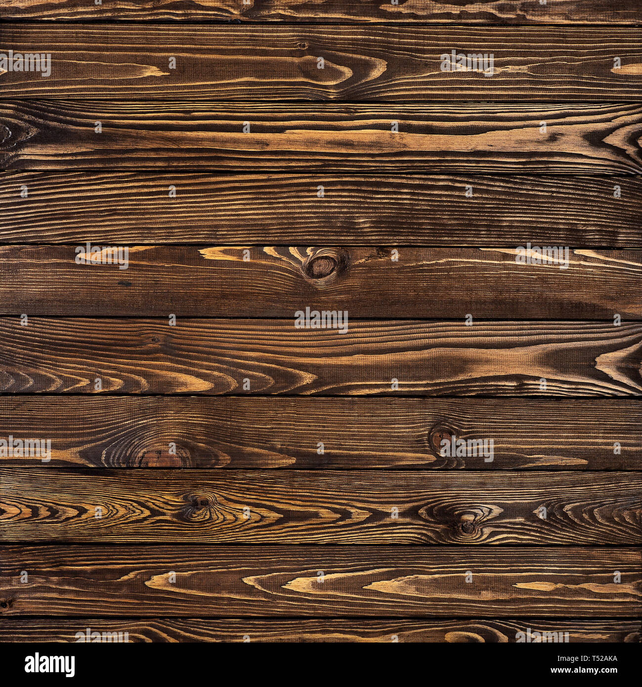 Dunkel Braun Holz- Hintergrund Stockfoto