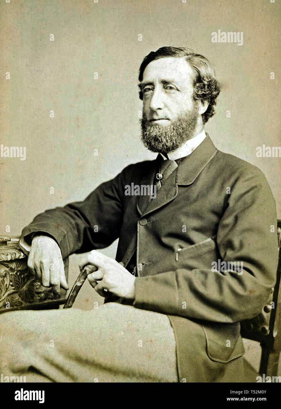 ARTHUR WELLESLEY, 2. Herzog von Wellington, (1807-1884), britischer Soldat und Politiker Stockfoto