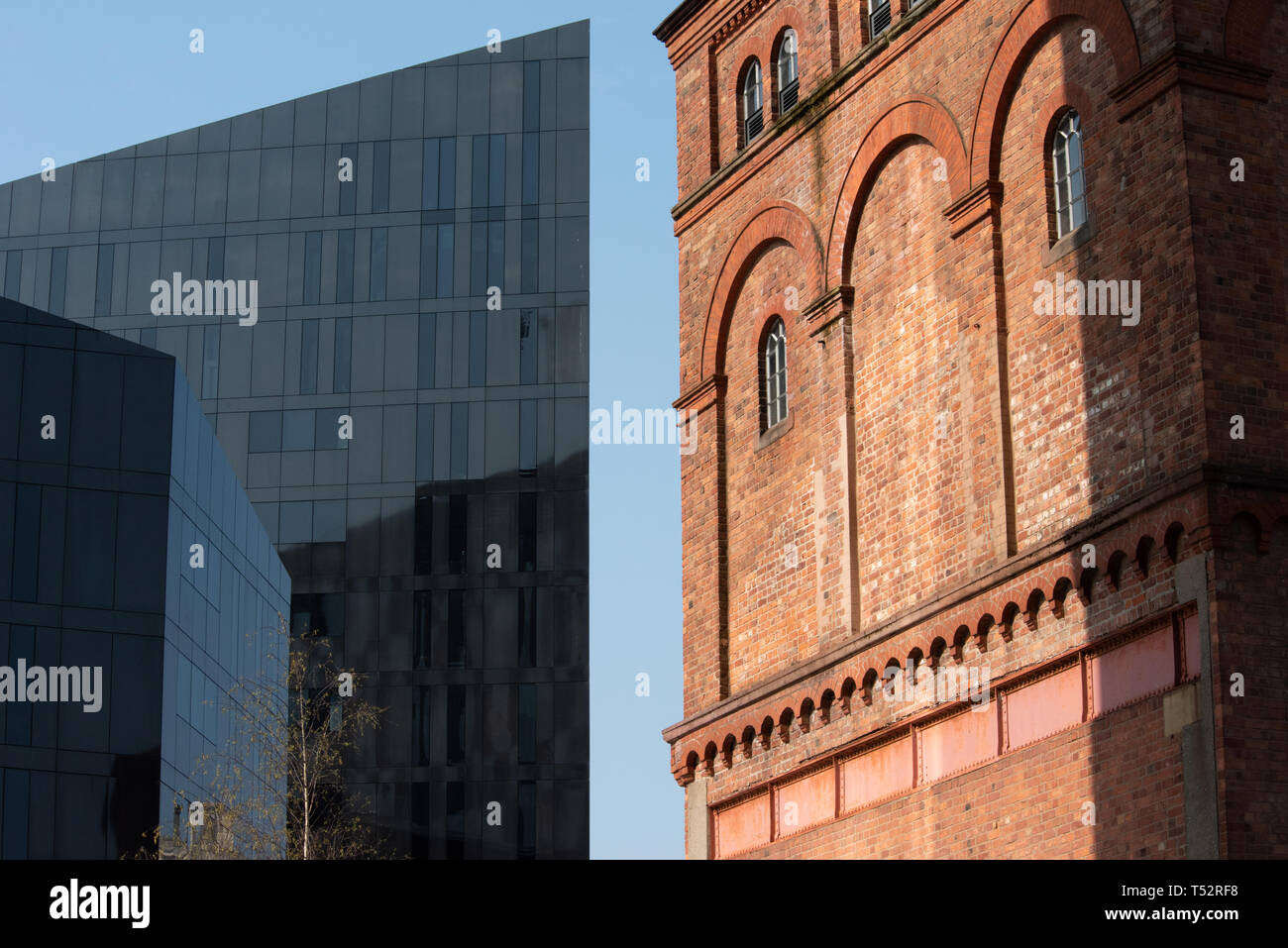 Liverpool Docks Stockfoto