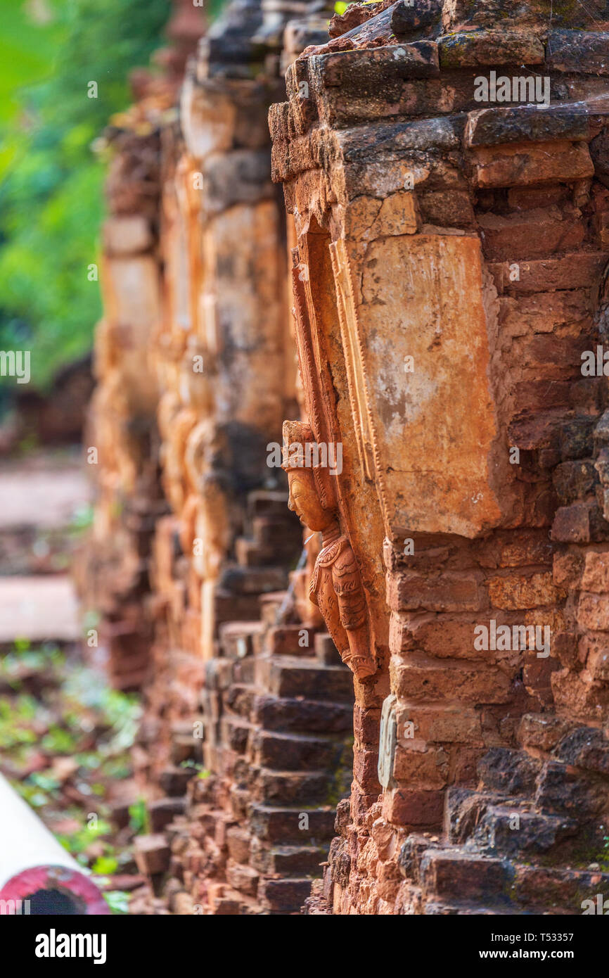 Shwe Inn Thein Pagode Komplexe Stockfoto