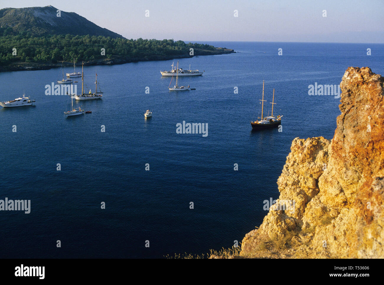 Insel Vulcano, Äolische Inseln, Messina Provinz Sicilia (Sizilien), Italien Stockfoto