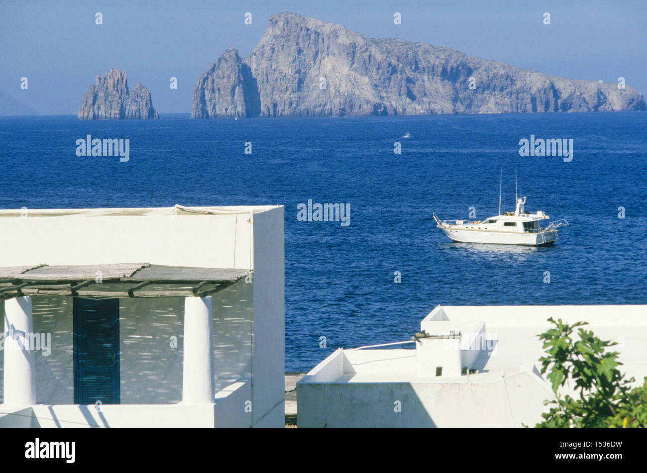 Die Insel Panarea, Äolische Inseln, tirreno Meer, Provinz Messina Sicilia (Sizilien), Italien Stockfoto