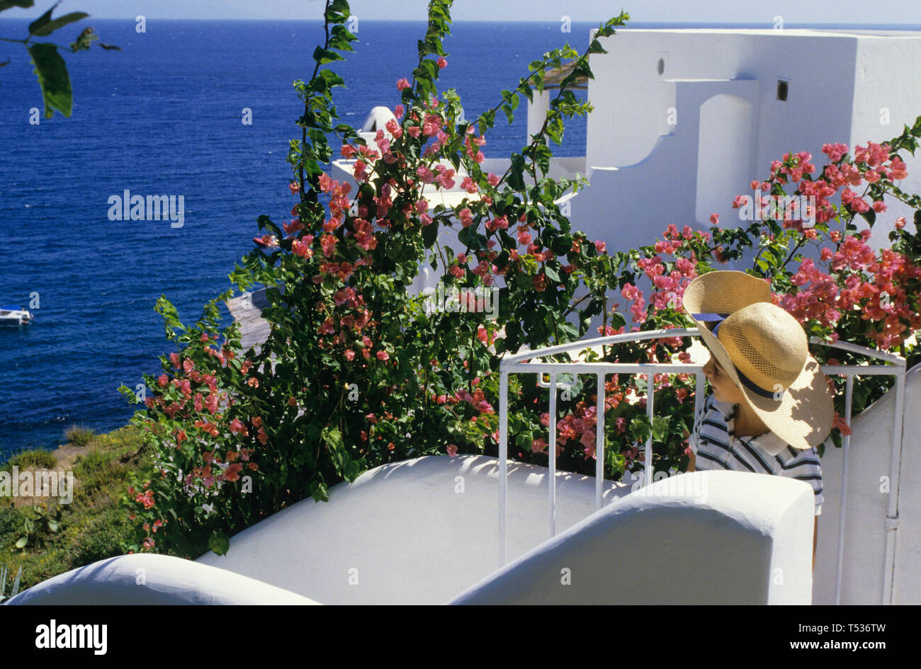 Die Insel Panarea, Äolische Inseln, tirreno Meer, Provinz Messina Sicilia (Sizilien), Italien Stockfoto