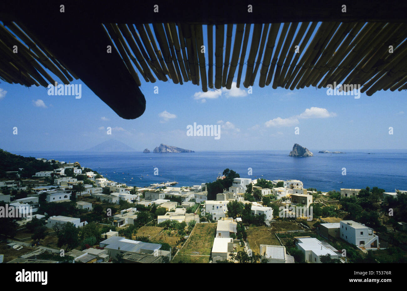 Die Insel Panarea, Äolische Inseln, tirreno Meer, Provinz Messina Sicilia (Sizilien), Italien Stockfoto