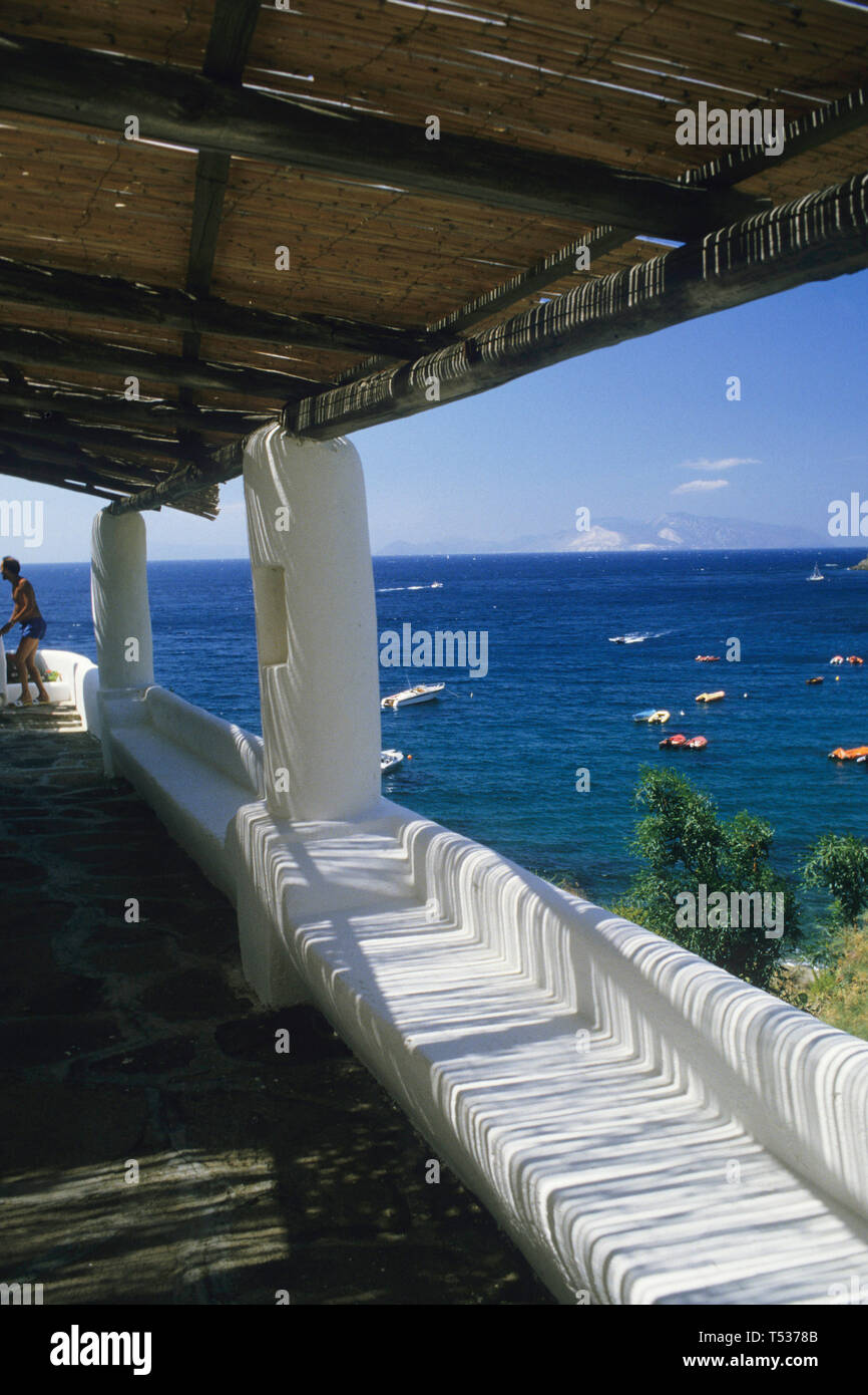 Die Insel Panarea, Äolische Inseln, tirreno Meer, Provinz Messina Sicilia (Sizilien), Italien Stockfoto