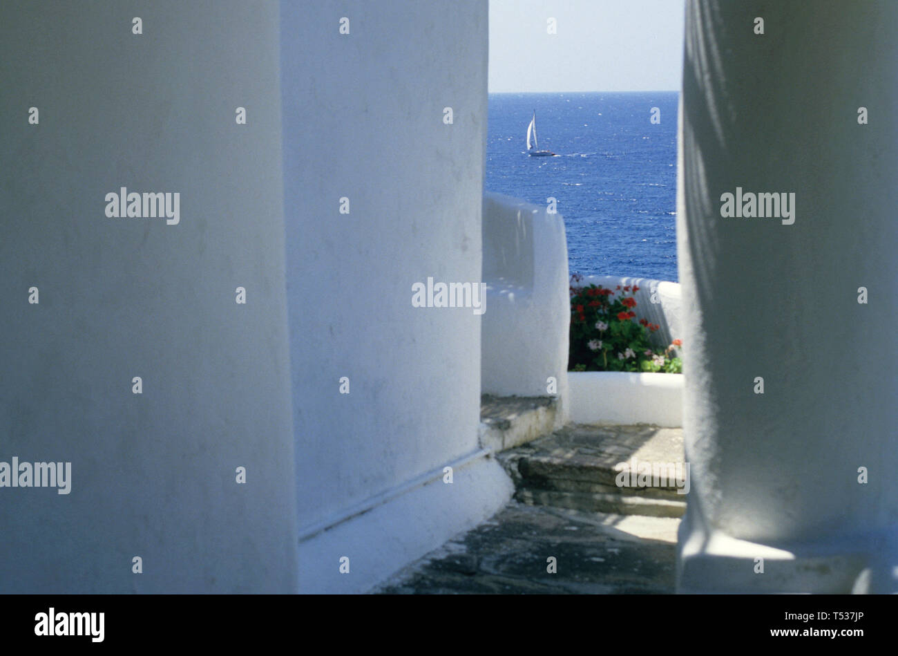 Die Insel Panarea, Äolische Inseln, tirreno Meer, Provinz Messina Sicilia (Sizilien), Italien Stockfoto