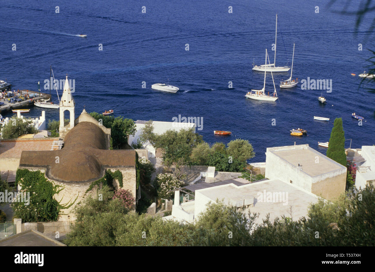 Die Insel Panarea, Äolische Inseln, tirreno Meer, Provinz Messina Sicilia (Sizilien), Italien Stockfoto