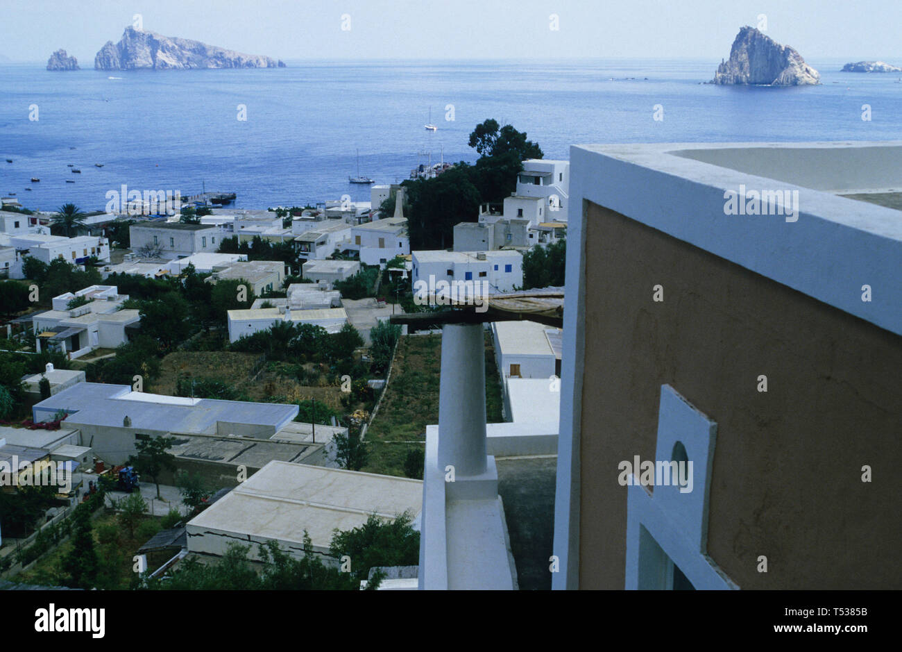 Die Insel Panarea, Äolische Inseln, tirreno Meer, Provinz Messina Sicilia (Sizilien), Italien Stockfoto