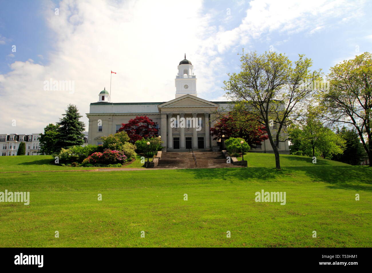 Acadia University in Wolfville Nova Scotia Kanada Stockfoto