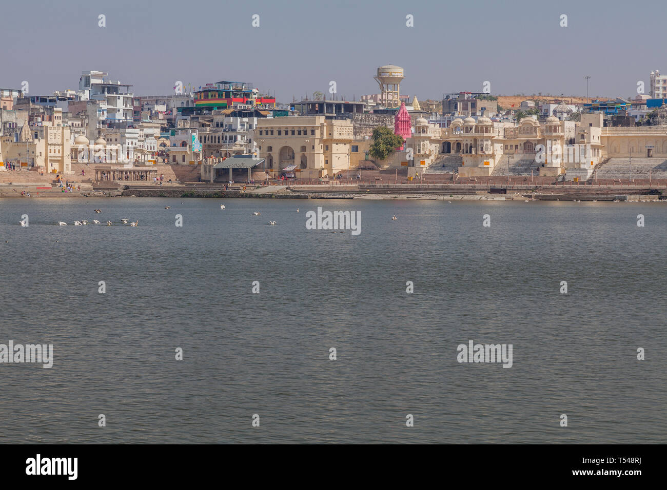 Pushkar See, Pushkar, Rajasthan, Indien Stockfoto