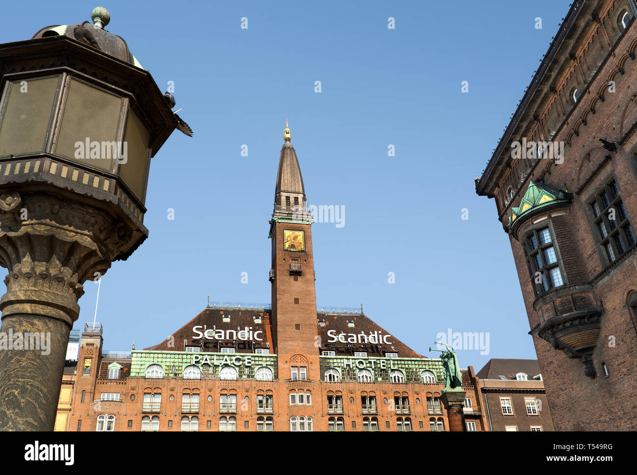 Scandic Palace Hotel, Kopenhagen, Dänemark Stockfoto