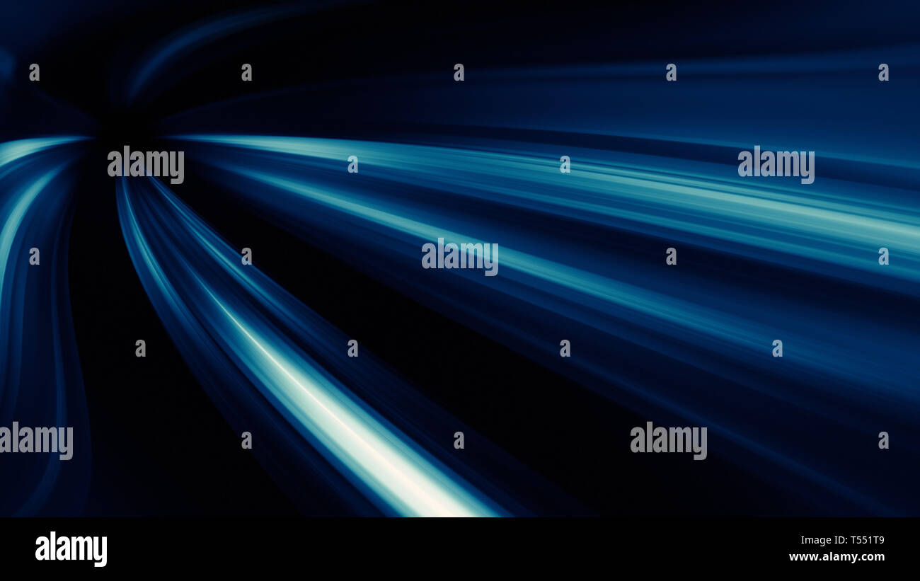 Glow blur Linien abstrakt Hintergrund. 3D-Rendering Stockfoto
