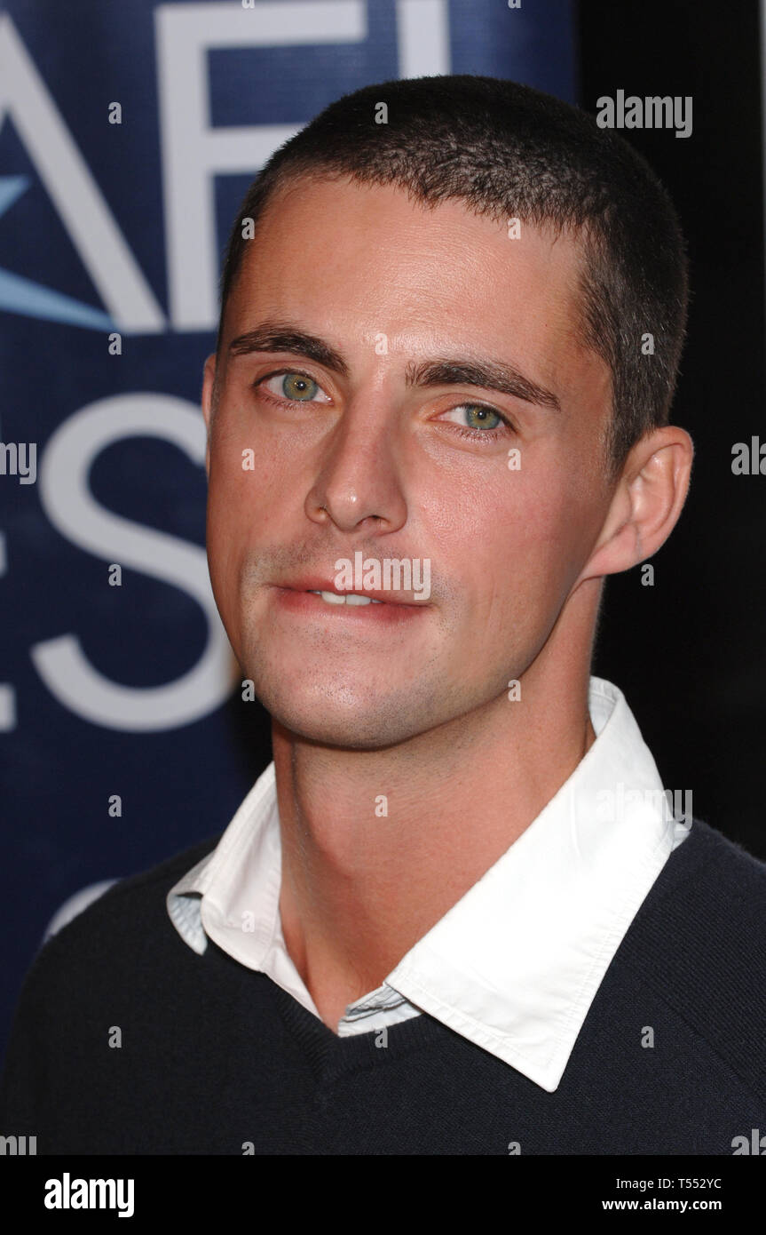 LOS ANGELES, Ca. November 13, 2005: Schauspieler Matthew Goode am Los Angeles Premiere von Casanova. © 2005 Paul Smith/Featureflash Stockfoto