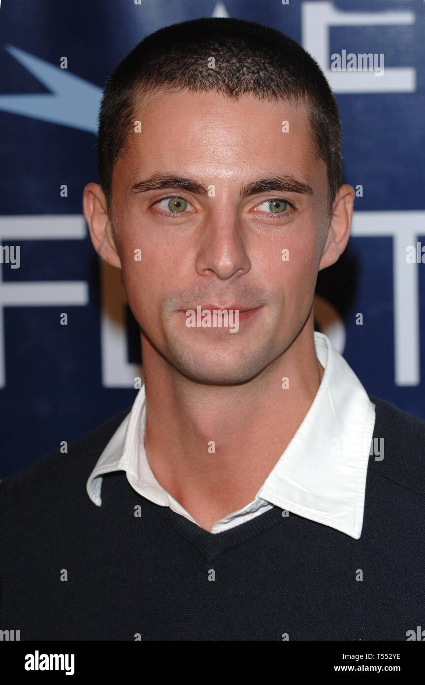LOS ANGELES, Ca. November 13, 2005: Schauspieler Matthew Goode am Los Angeles Premiere von Casanova. © 2005 Paul Smith/Featureflash Stockfoto