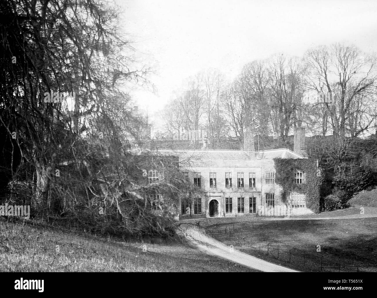 Cockington Hof, Devon, Viktorianischen Periode Stockfoto