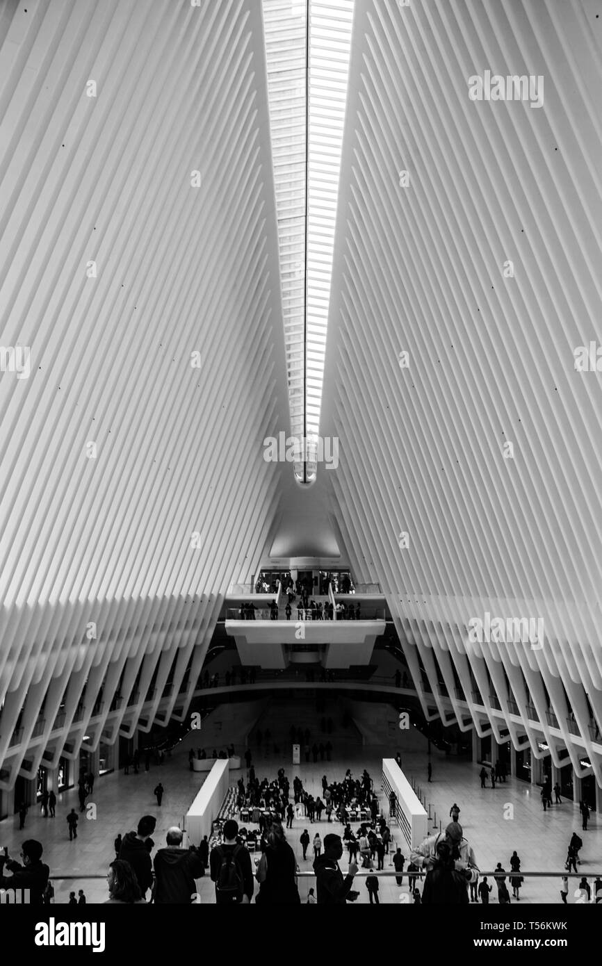 World Trade Center Architektur in new york city Stockfoto
