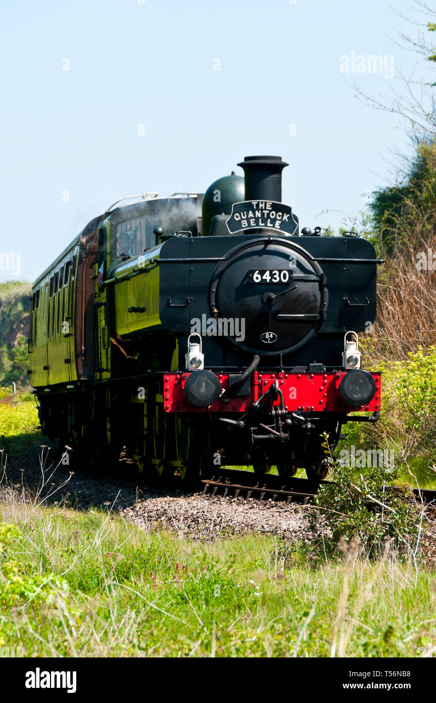 West Somerset Railway, Watchet, Somerset, South West England Stockfoto