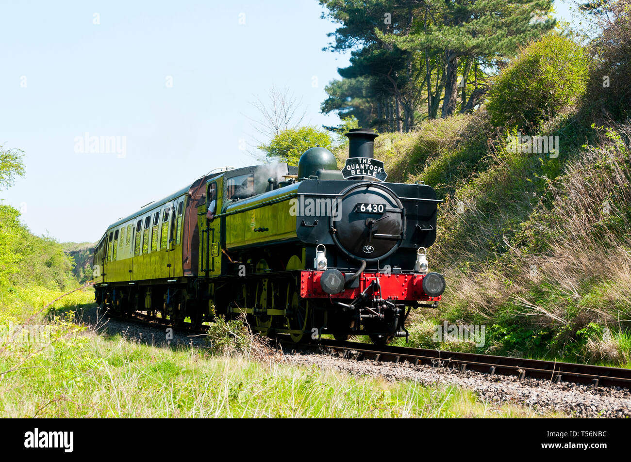 West Somerset Railway, Watchet, Somerset, South West England Stockfoto