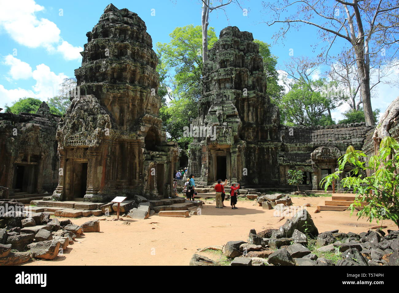 Ta Som in Angkor Wat Stockfoto