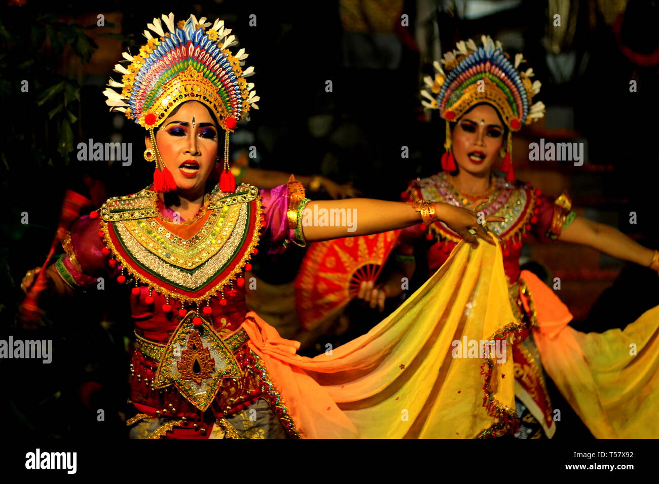 Legang Tanz, Bali Stockfoto