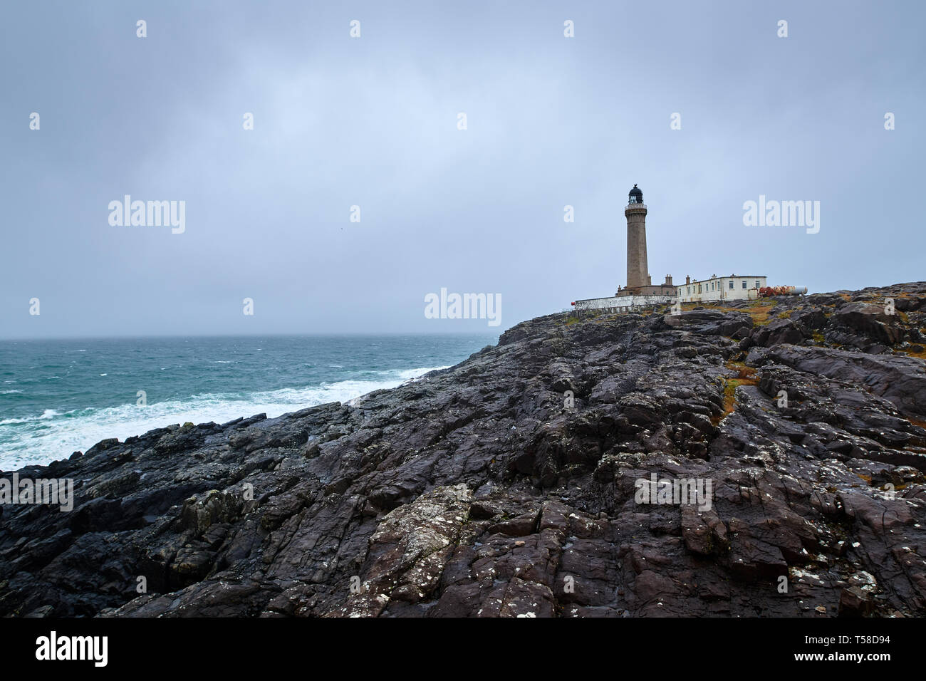 Ardnamurchan Lighthouse, Schottland Stockfoto