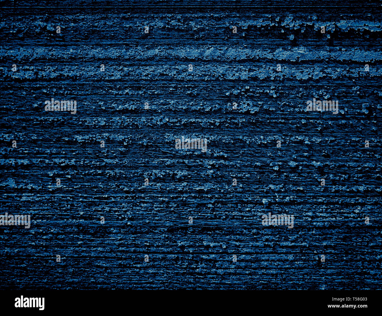 Textur Marine Blau der Alten rauhen Holz. Zusammenfassung Hintergrund für Design. Vintage Retro Stockfoto
