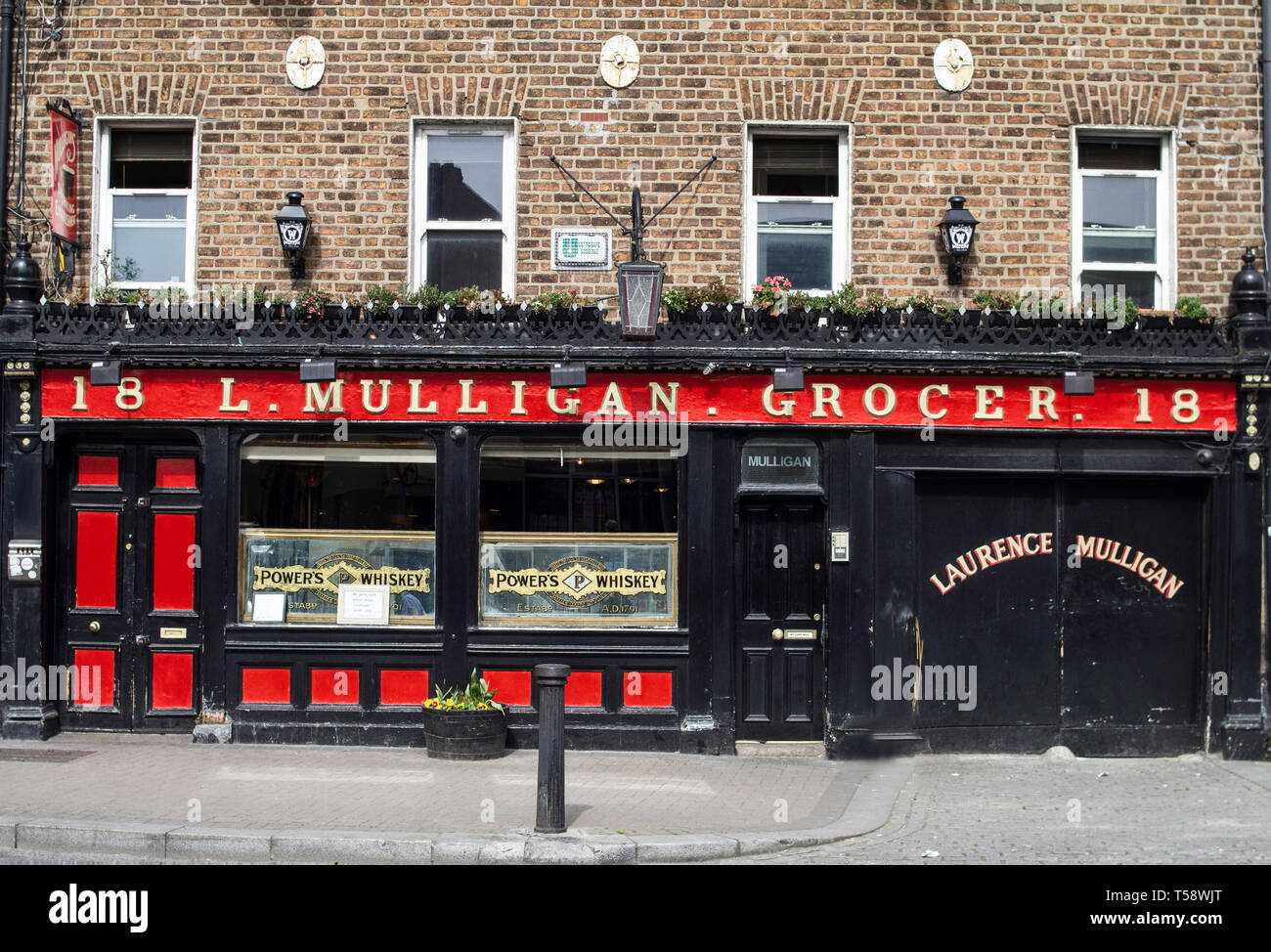 Die L. Mulligan Pub in Stoneybatter in Dublin, Irland. Stockfoto