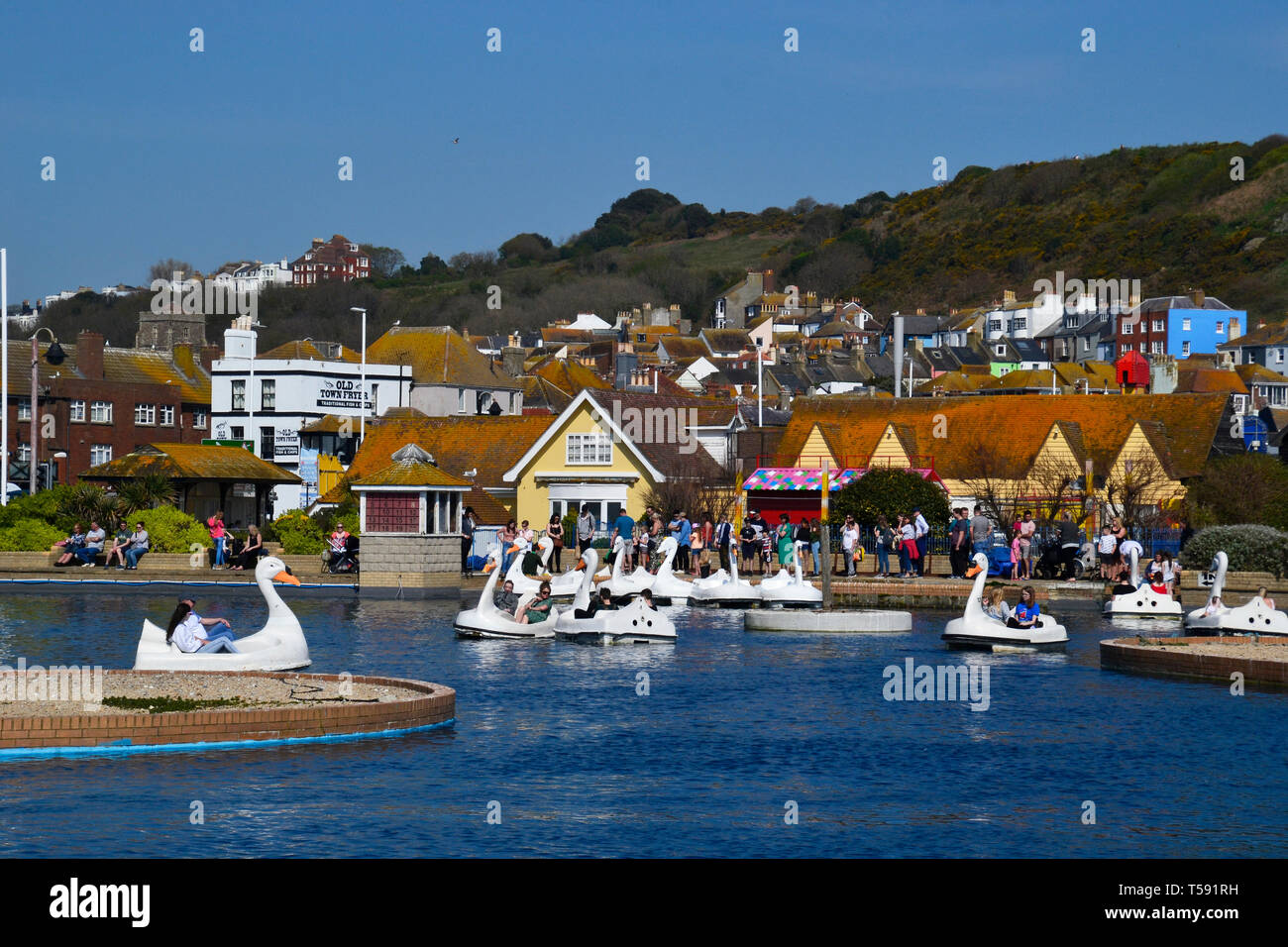 Hastings, East Sussex, Großbritannien Stockfoto