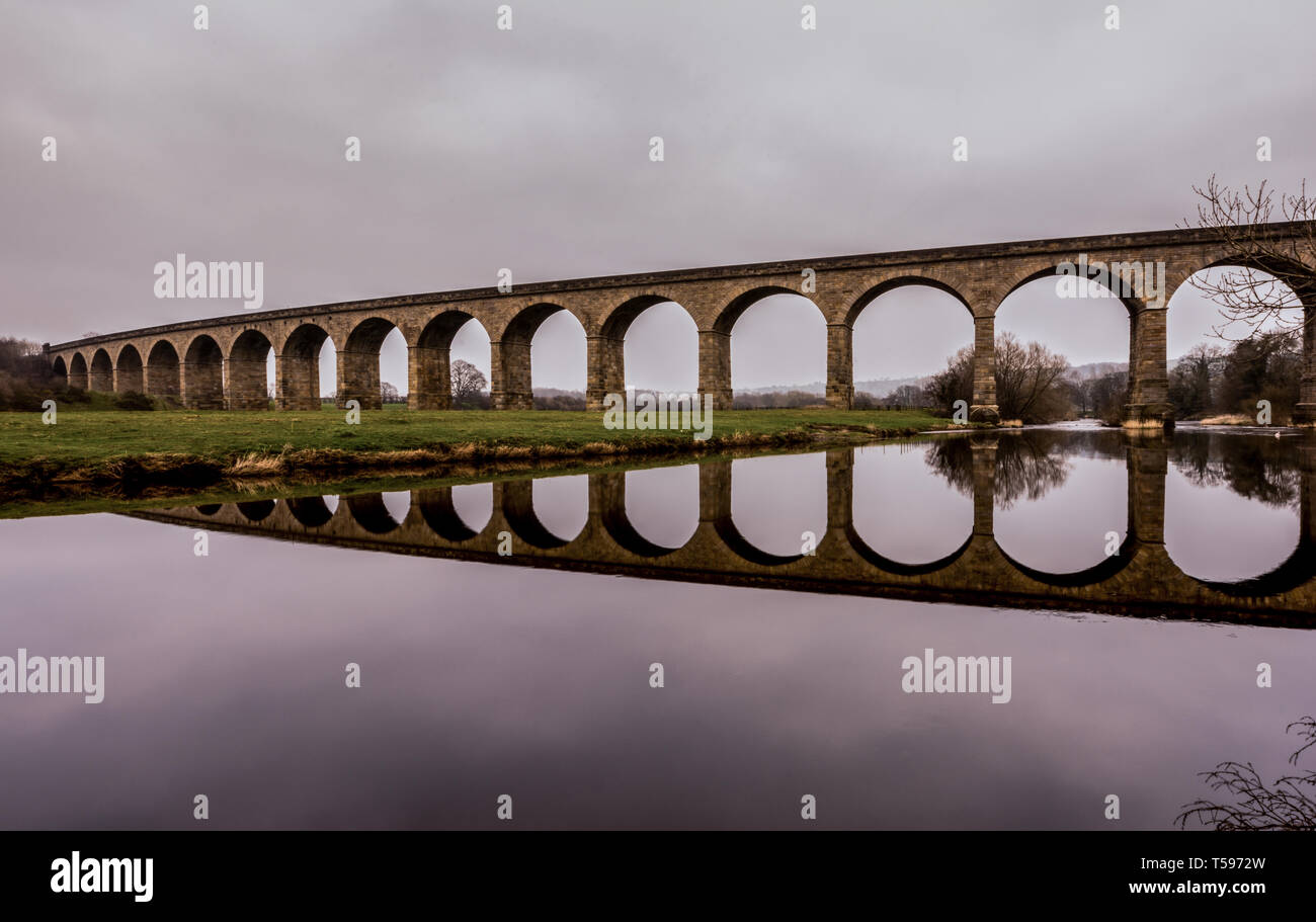 Arthington Viadukt Stockfoto