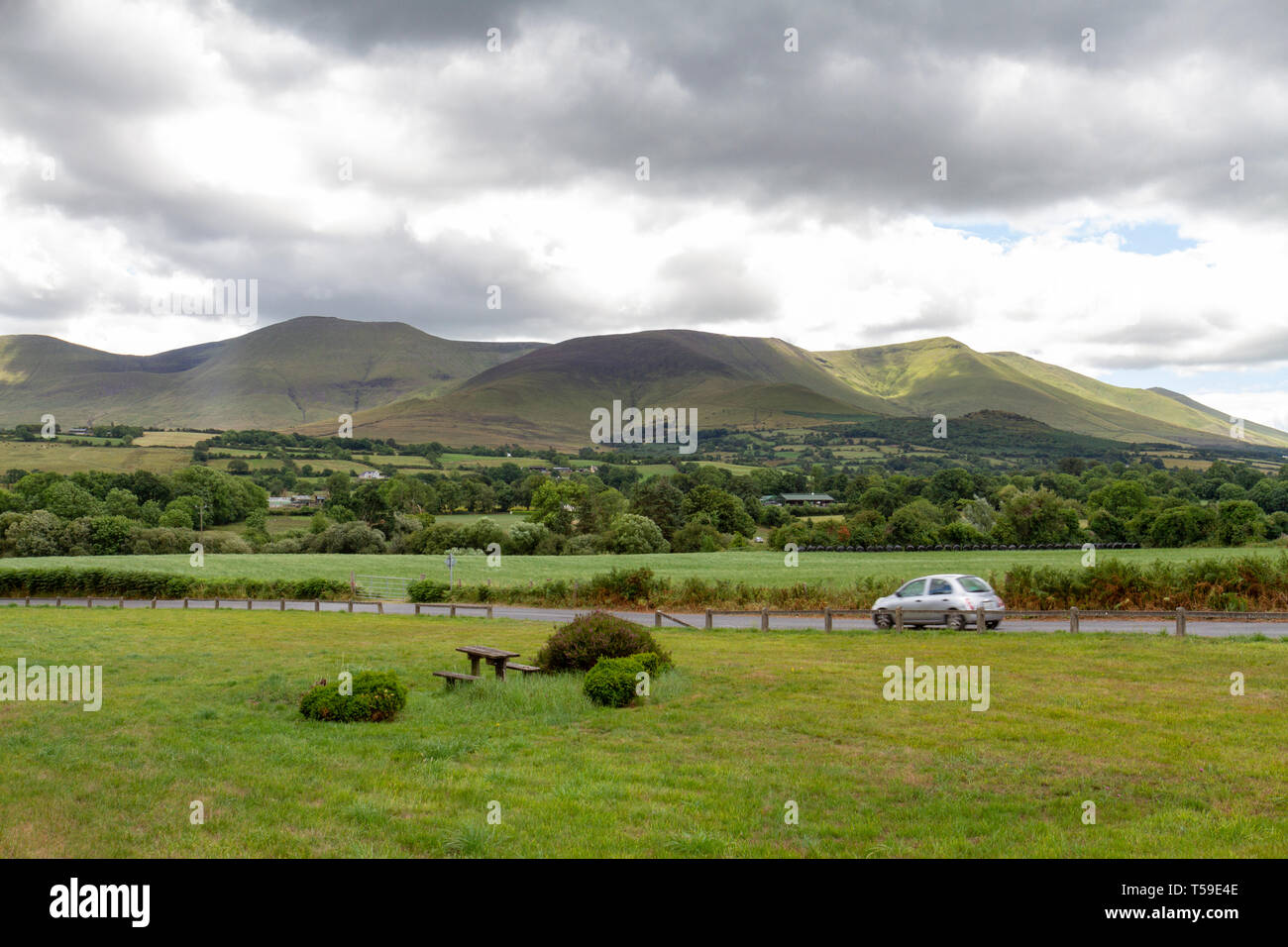 Die atemberaubenden Glen von Aherlow, County Tipperary, Irland. Stockfoto