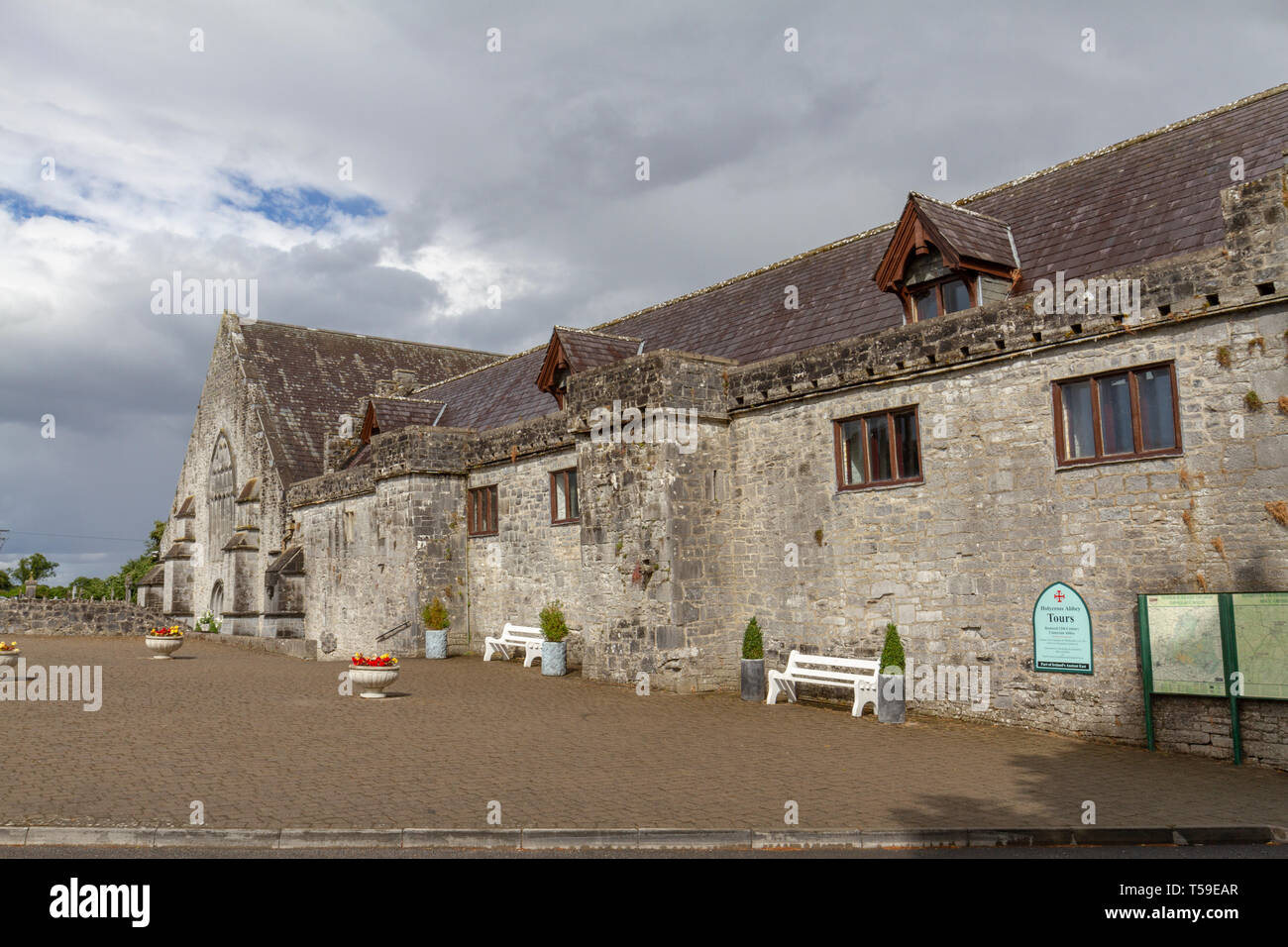 Kloster Zum Heiligen Kreuz Kirche in Heilig Kreuz, County Tipperary, Irland. Stockfoto