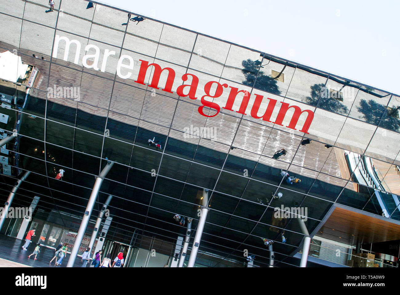 Mare Magnum Commercial Center, Barcelona, Katalonien, Spanien Stockfoto