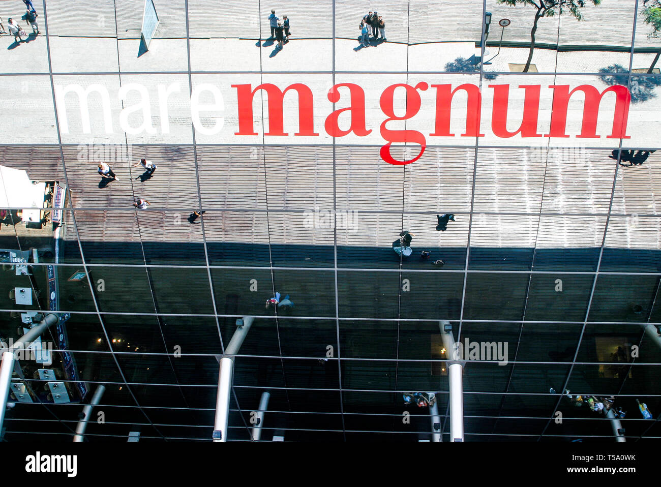 Mare Magnum Commercial Center, Barcelona, Katalonien, Spanien Stockfoto